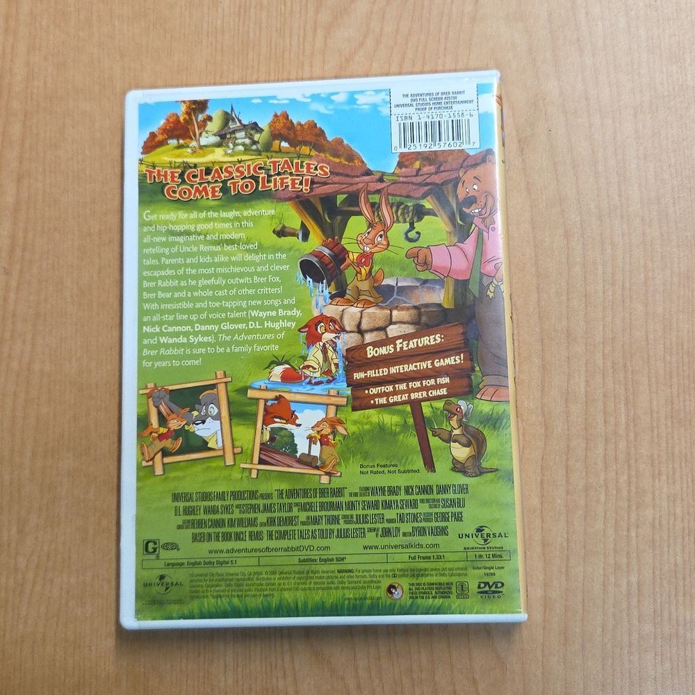 Brer Rabbit Books and DVD Set - Picture 5 of 6